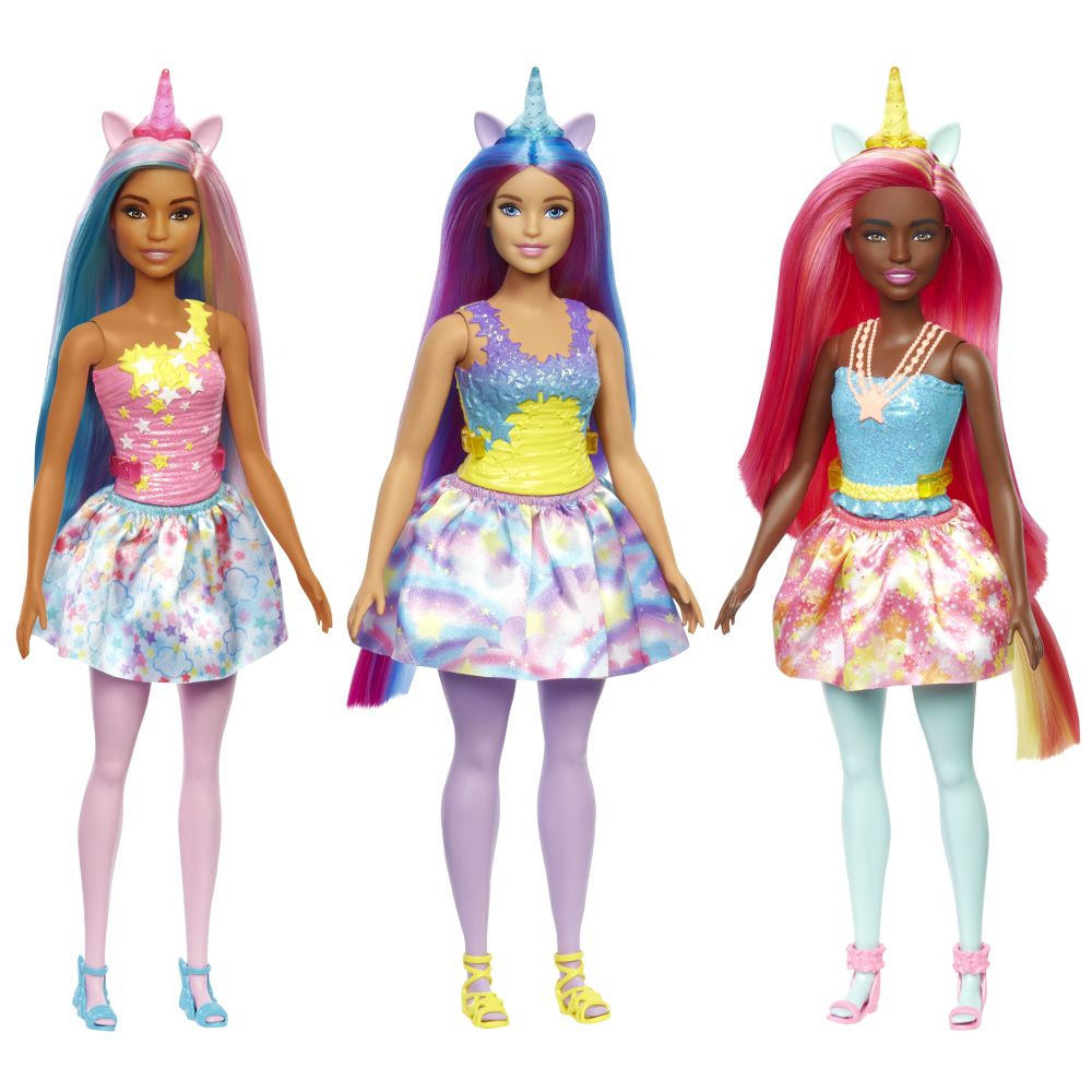 Bábika Mattel Barbie Kúzelná víla Jednorožec Asst