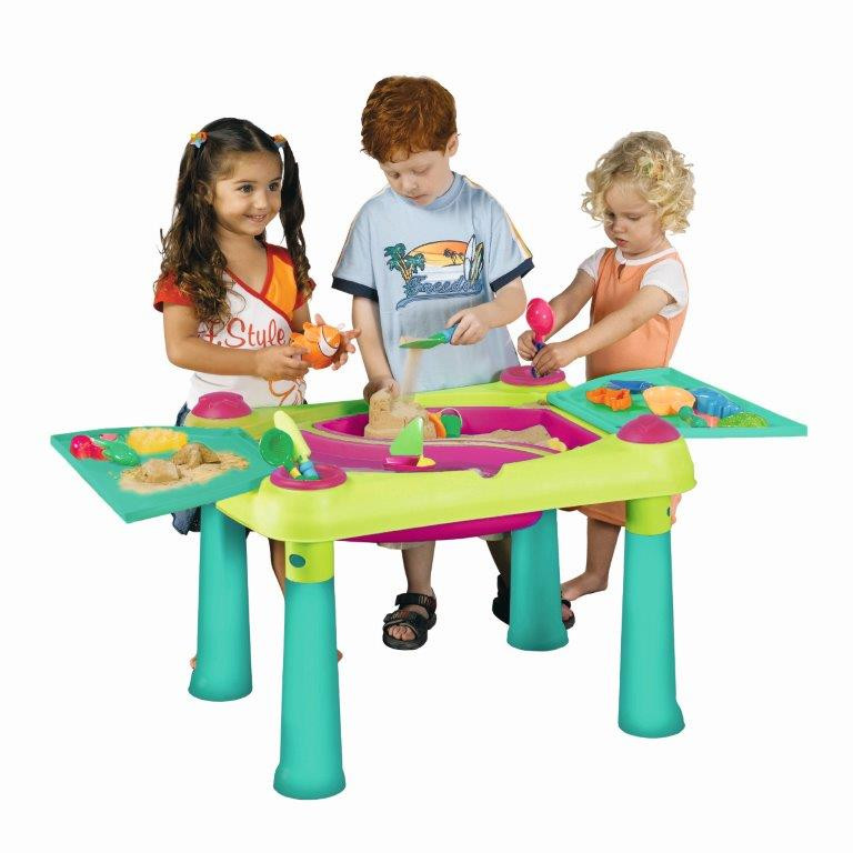 Detský stolík Keter Creative Fun Table zelený / fialový