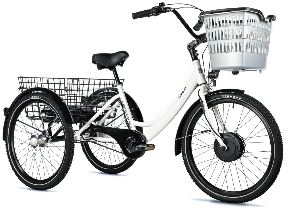 Elektrobicykel Leader Fox trojkolka BORMIO, model 2025 518 Wh biela Elektrobicykel Leader Fox trojkolka BORMIO, model 2025 518 Wh biela