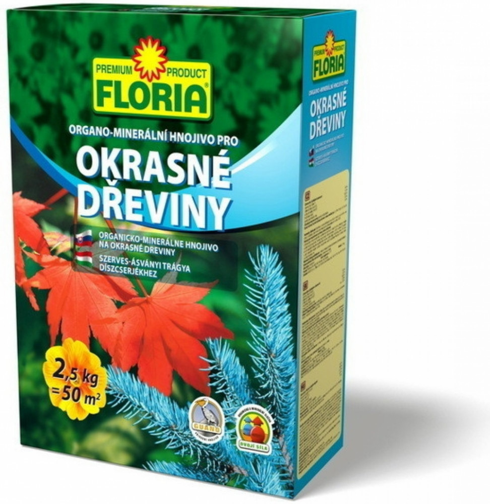 Hnojivo Agro  Floria OM pro okrasné døeviny 2,5 kg