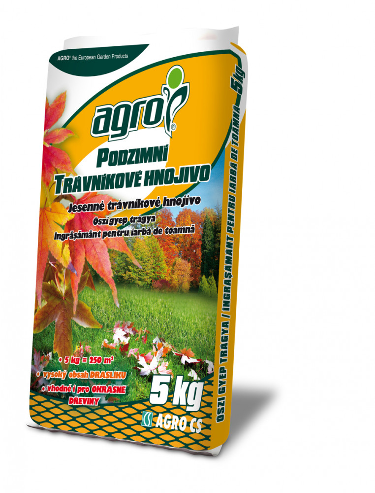 Hnojivo Agro  Jesenné trávnikové hnojivo 5 kg