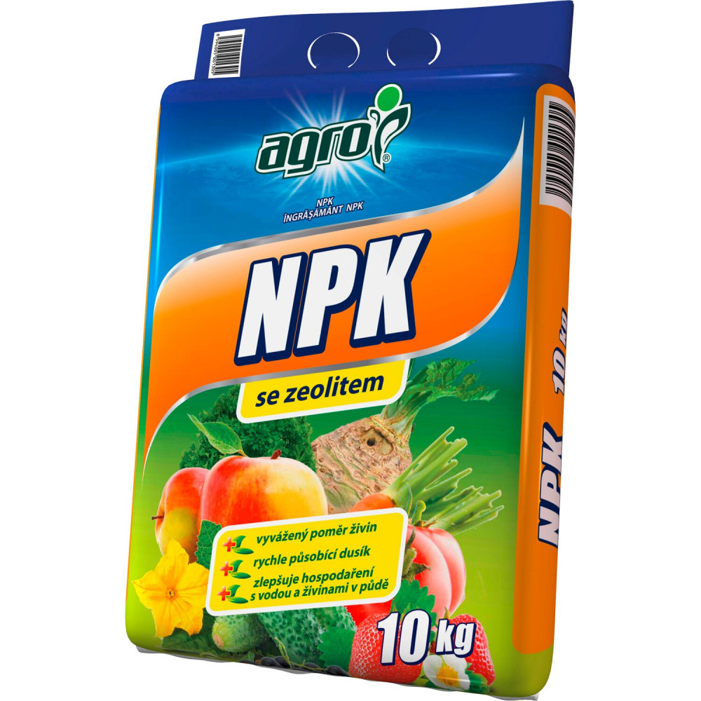 Hnojivo Agro  NPK vrece 10 kg