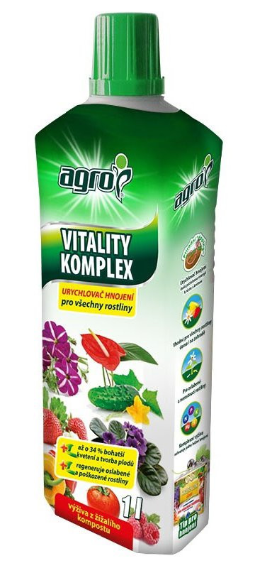 Hnojivo Agro  Vitality Komplex kapalný 1 l