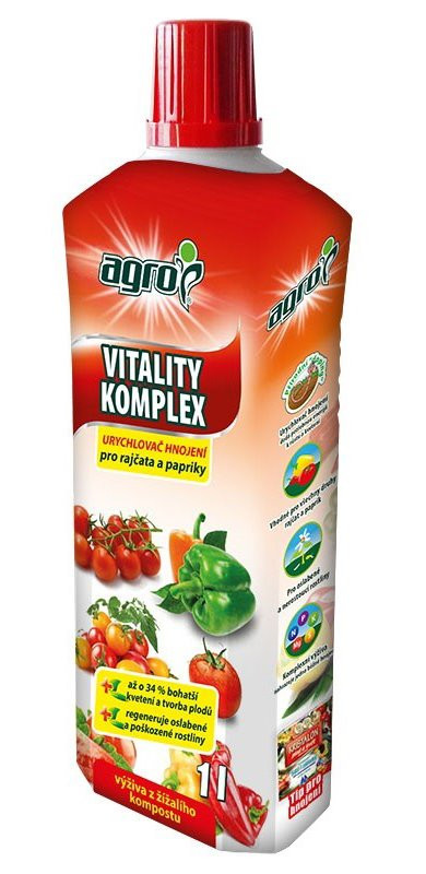 Hnojivo Agro  Vitality Komplex paradajka a paprika 1 l