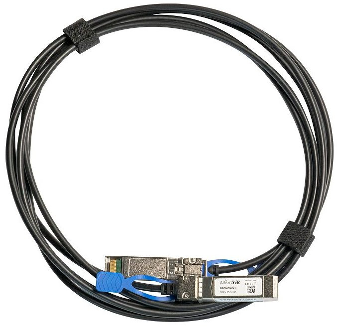 Kábel Mikrotik XS+DA0001 SFP/SFP+/SFP28 DAC kábel, 1m 