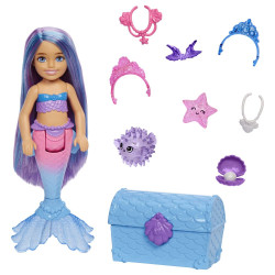 Bbika Mattel Barbie Chelsea Morsk panna