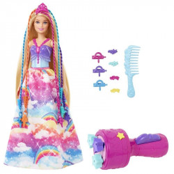 Bbika Mattel Barbie Princezna s farebnmi vlasmi