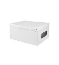 Box Compactor skladac lon s vekom Smart 4, PVC - 50 x 40 x 25 cm, biela