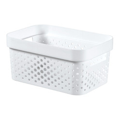 Box Curver Infinity Dots 4,5L biely