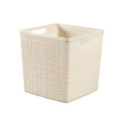 Box Curver Jute Cube 17L bov
