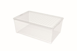 Box Curver na textil 45 l transparentn