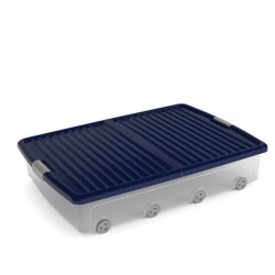 Box KIS W Box Underbed XL transparentn, indigo modr