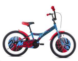 Detský bicykel Capriolo MUSTANG 20 červeno-modro-černé 