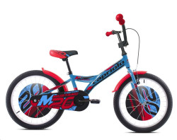 Detsk bicykel Capriolo MUSTANG 20 erveno-modro-ern 