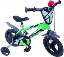 Detsk bicykel Dino Bikes 412UL zelen 12" chlapensk