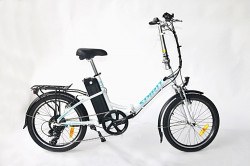 Elektrobicykel Spirit skladaka, JOY biela 18Ah