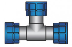 Holendrov T-spojka 1 x 1 x 1 vntorn zvity