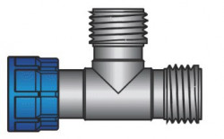 Holendrov T-spojka 1 vntorn x 1 vonkaj x 1 vonkaj zvit