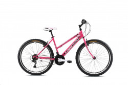 Horsk bicykel Capriolo PASSION Lady 26"/17HT ruovo-biela (2021)