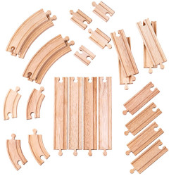 Hraka Bigjigs Rail Dreven koaje set 24 dielov 