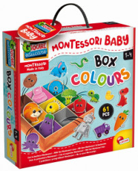 Hraka Liscianigioch Montessori Baby Krabika - Farby