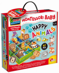 Hračka Liscianigioch Montessori Baby Krabička - Zvieratká