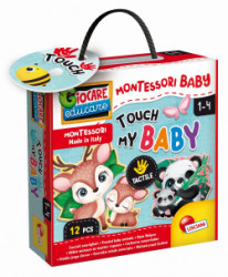 Hračka Liscianigioch Montessori Baby Touch - Mamička a mláďa