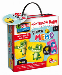 Hraka Liscianigioch Montessori Baby Touch - Pexeso
