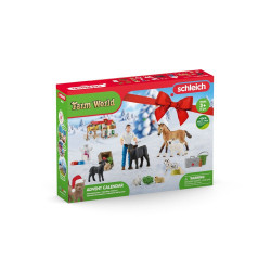 Hraka Schleich Adventn kalendr Schleich 2022 - Domce zvierat