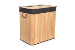 K na bielize G21 150 l s rozdeovami bambusov s hnedm koom