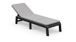 Leadlo Keter Mallorca grafitov s polstrom