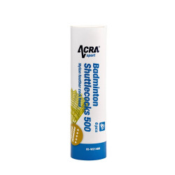 Lopti�ky Acra badmintonov� 500, 6 ks nylon v d�ze