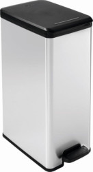 Odpadkov k Curver Slim Bin 40 l strieborn