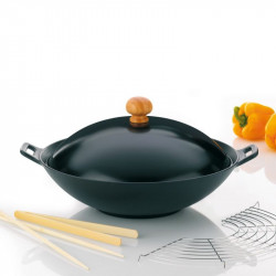 Panvica KELA Wok liatinov 36 cm s prsluenstvom 5 ks