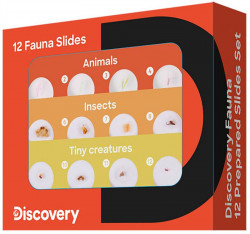 Príslušenstvo Discovery Fauna 12 Prepared Slides Set - sada hotových preparátov