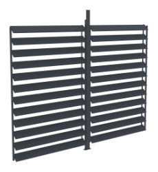 Prsluenstvo G21 oton lamelov stena 2,8x2,2 m pre pergolu Austin