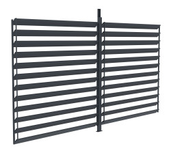 Prsluenstvo G21 oton lamelov stena 3,7x2,2 m pre pergolu Austin