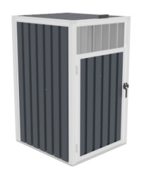 Prstreok na popolnice G21 73x121x82 cm, antracitov plechov