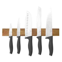 Sada noov Berlingerhaus s magnetickm drkem z aktovho deva 6 ks Antracite Collection