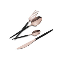 Sada prborov Berlingerhaus 24 ks nerez mirror Black Rose Collection