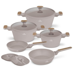 Sada riadu Berlingerhaus s titanov�m povrchom 10 ks Taupe Nordic Collection