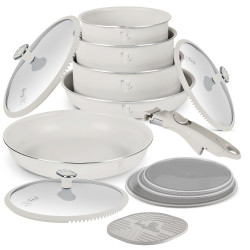 Sada riadu Berlingerhaus s tit�nov�m povrchom 13 ks Sahara Marble Collection