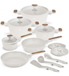 Sada riadu Berlingerhaus s tit�nov�m povrchom 15 ks Sahara Nordic Collection