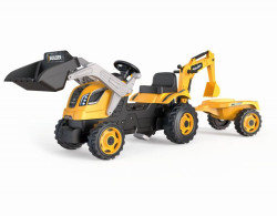 liapac traktor Smoby Builder Max s bagrom a vozkom