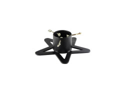 Stojanek na vianon stromek Hviezda 370 x 350 x 112 mm, liatina