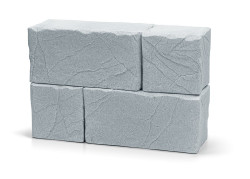 Sud Prosperplast STONE BLOCK siv 270 l