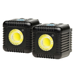 Svetlo Lume Cube Two Pack pro smartpohy, drony a kamery GoPro, bluetooth, černá