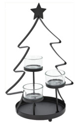 Svietnik na 3 svieky, stromek 29 cm