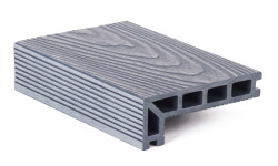 Terasov doska G21 zakonovac, 2,5 x 14 x 400 cm, Silver Wood, WPC