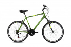 Trekový bicykel Capriolo SUNRISE MAN 28"x22" žlto-zelený